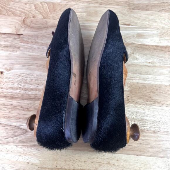 Fatima Guerrero Shoes Flats Mens 41 Slip-on Slippers Real Hair Leather Spain main image 4